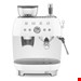  قهوه ساز اسپرسو ساز آسیاب دار اسمگ ایتالیا Smeg Espresso manuele koffiemachineu EGF03WHEU