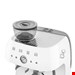  قهوه ساز اسپرسو ساز آسیاب دار اسمگ ایتالیا Smeg Espresso manuele koffiemachineu EGF03WHEU