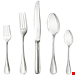  سرویس قاشق چنگال 5 پارچه کریستوفل فرانسه  CHRISTOFLE MALMAISON  5-Piece Silver-Plated Flatware Set