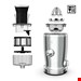  آبمیوه گیری و آب مرکبات گیری نوویس سوئیس NOVIS VITAJUICER S1 CHROME