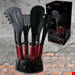  ست کفگیر ملاقه 7 پارچه برلینگر هاوس مجارستان Berlinger Haus Kitchen Tool Set  BH-6241 Burgundy Collection