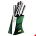 ست چاقو آشپزخانه 6 پارچه برلینگر هاوس مجارستان  BERLINGER HAUS KNIFE SET WITH STAND BH/2448 EMERALD COLLECTION 
