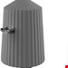  آب مرکبات گیری السی ایتالیا Alessi Zitruspresse Zitruspresse Plissé - Farbwahl-Europäischer Stecke- Leistung 80 Watt