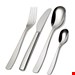  سرویس قاشق چنگال 24 پارچه السی ایتالیا Alessi KnifeForkSpoon 24-teilig 18/10 poliert mit Zylinderblockmesser