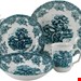  سرویس غذاخوری سفالی 16 پارچه 4 نفره کراتیبل CreaTable Kombiservice Wassermühle(16-tlg), Steingut, Klassiker