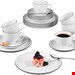  سرویس قهوه خوری چینی 18 پارچه 6 نفره سلتمن ویدن آلمان Seltmann Weiden Kaffeeservice Lido Black Line (18-tlg), Porzellan
