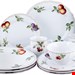  سرویس غذاخوری چینی 16پارچه 4 نفره کراتیبل CreaTable Kombiservice Flora Orchard (16-tlg), Porzellan