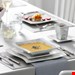  سرویس غذاخوری چینی مرمر 60 پارچه مالاکازا MALACASA Kombiservice FLORA (60-tlg), Porzellan