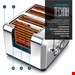  توستر آرندو آلمان Arendo Toaster- 4 kurze Schlitze- für 4 Scheiben- 1630 W- Automatik c