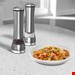  ست آسیاب نمک و فلفل مورفی ریچاردز انگلستان Morphy Richards elektronische Salz- und Pfeffermühle 22 x 6-5 cm Edelstahl 