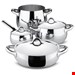  سرویس قابلمه 7 پارچه السی ایتالیا Alessi Kochtopf -Topfset MAMI 7tlg