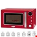  مینی فر کلترونیک آلمان Clatronic MWG 790 2in1 Mikrowelle Retro-Design -700 W- Rot