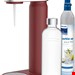  دستگاه نوشابه ساز و  آب گاز دار فیلیپس هلند Philips Water ADD4902RD-10 GoZero Wassersprudler-plastik- 1 Liter-Rot