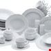  سرویس غذاخوری چینی آریان 62 پارچه 8 نفره کراتیبل CreaTable Kombiservice Arianne (61-tlg), Porzellan, Service, weiß