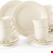  سرویس قهوه خوری چینی 18 پارچه 6 نفره سلتمن ویدن آلمان  Seltmann Weiden Rubin Kaffeeservice 18-tlg. cream