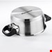  سرویس قابلمه 5 پارچه کرشر آلمان Kärcher Kochtopfset aus Edelstahl Induktion Mia (5tlg) Silber