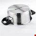  سرویس قابلمه 5 پارچه کرشر آلمان Kärcher Kochtopfset aus Edelstahl Induktion Mia (5tlg) Silber