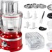  غذا ساز همه کاره کیچن اید آمریکا  KitchenAid Artisan Food Processor 4 L 5KFP1644 ECA candy apple