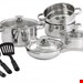  سرویس قابلمه 11 پارچه کرشر آلمان Karcher Kochtopfset Jule Edelstahl Induktion 11-teilig