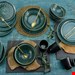  سرویس غذاخوری سفالی ویلا رومانا 16 پارچه 4 نفره کراتیبل CreaTable Kombiservice Villa Romana (16-tlg), Steingut, handwerklicher Charakter