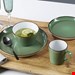  سرویس غذاخوری سرامیک 16 پارچه 4 نفره ریتزن هوف اند برکر آلمان Ritzenhoff / Breker Kombiservice Visby (16-tlg.) grün-blau 
