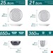  سرویس غذاخوری چینی 16 پارچه 4 نفره وانکاسو هاروکا Vancasso Geschirrservice Haruka (16-tlg.)