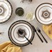  سرویس غذاخوری چینی 12 پارچه 6 نفره کراتیبل CreaTable Edition Tafelservice 12 tlg