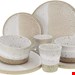  سرویس غذاخوری سفالی 8 پارچه 2 نفره کراتیبل CreaTable Kombiservice Cosmos White Pepper (8-tlg.)