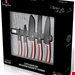  ست چاقو آشپزخانه 6 پارچه برلینگر هاوس مجارستان BERLINGER HAUS 6-PIECE KNIFE SET  BH/2538 I-ROSE COLLECTION 