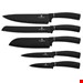  ست چاقو آشپزخانه 6 پارچه برلینگر هاوس مجارستان  BERLINGER HAUS 6-PIECE KNIFE SET BH/2382 BLACK ROYAL COLLECTION