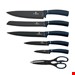  ست چاقو آشپزخانه برلینگر هاوس مجارستان BERLINGER HAUS KITCHEN KNIFE SET  BH-2581 AQUAMARINE COLLECTION