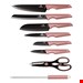  ست چاقو آشپزخانه 8 پارچه برلینگر هاوس مجارستان BERLINGER HAUS 8-PIECE KNIFE SET  BH-2585 I-ROSE COLLECTION