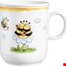  سرویس غذاخوری چینی بچگانه 3 پارچه سلتمن ویدن آلمان Seltmann Weiden Kindergeschirr-Set Compact (3-tlg), Porzellan,Fleißige Bienchen