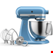  غذا ساز همه کاره کیچن اید آمریکا  KitchenAid KÜCHENMASCHINE KIPPBARER MOTORKOPF 4,7L – ARTISAN BY YOU 5KSM193AD-Blue velvet