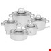  سرویس قابلمه ماهیتابه 10 پارچه برگهف بلژیک Berghoff Kochgeschirr-Set 10-tlg. Manhattan - Essentials