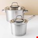  سرویس قابلمه ماهیتابه 10 پارچه برگهف بلژیک Berghoff Kochgeschirr-Set 10-tlg. Manhattan - Essentials