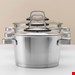  سرویس قابلمه ماهیتابه 10 پارچه برگهف بلژیک Berghoff Kochgeschirr-Set 10-tlg. Manhattan - Essentials