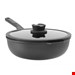  تابه وک 28 سانت درب دار برگهف بلژیک Berghoff Wok mit Deckel Stone 28 cm - Leo