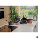  تابه وک 28 سانت درب دار برگهف بلژیک Berghoff Wok mit Deckel Stone 28 cm - Leo