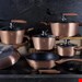  سرویس قابلمه 15 پارچه برلینگر هاوس مجارستان BerlingerHaus Copper Metallic Line Kochtopf-Set 15-teilig