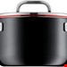  سرویس قابلمه 4 پارچه وی ام اف آلمان WMF FusionTec Kochgeschirr-Set 4-teilig schwarz rot