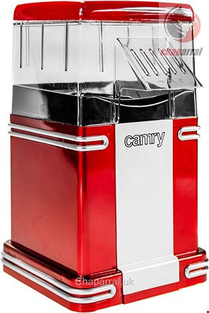 پاپ کورن ساز کمری  Camry Popcornmaschine CR-4480, Fettfreie Zubereitung, 50er Jahre Retro Design