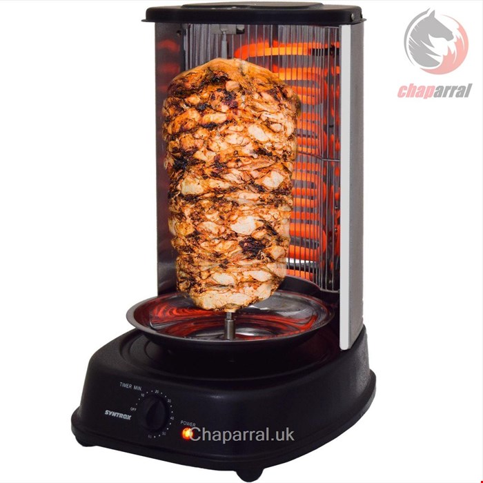 دستگاه دونر کباب جوجه گردان رومیزی خانگی سینتروکس آلمان Syntrox Germany Dönergrill
