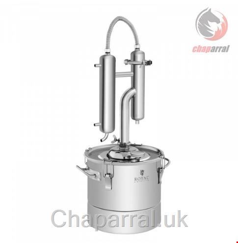 دستگاه تقطیر و تصفیه روغن رویال کترینگ آلمان Royal Catering B-Ware Destilliergerät - Edelstahl - 20 L RCAD20