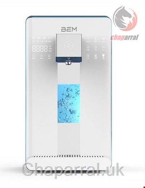 دستگاه تصفیه اب با قابلیت سرد گرم و هیدوژنه بی ای ام BEM IDA Wasserfilter und Wasserstoff-Ionisator für Trinkwasser mit Festwasseranschluss