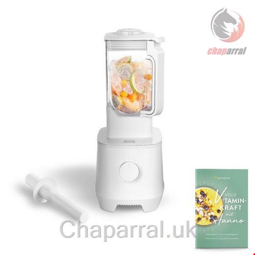مخلوط کن اسموتی ساز اشپرینگلین Springlane Standmixer Hanno, 2000 W, Hochleistungsmixer 2000W Weiß/Hellgrau S0F0109FPO5P2