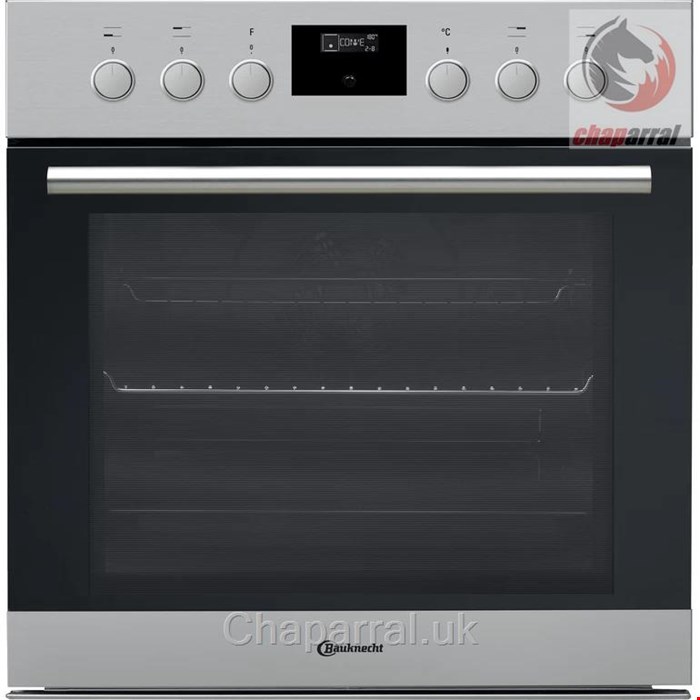 فر توکار باکنشت آلمان BAUKNECHT ELEKTRISCHER EINBAUHERD: FARBE EDELSTAHL, PYROLYSE, PROTOUCH - HIR4 EP8V PT
