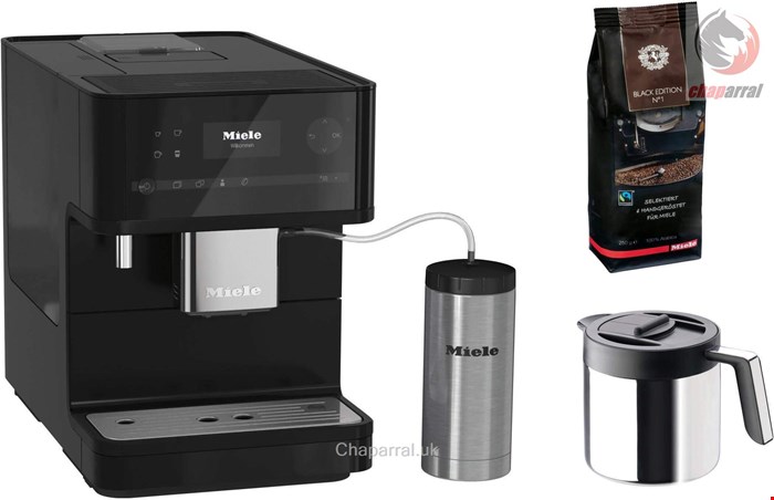 قهوه و اسپرسو ساز میله آلمان Miele Kaffeevollautomat CM6350 Black Editon inkl
