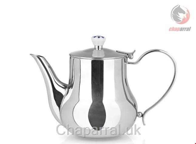 قوری سماور 1.3 لیتری بیم آلمان BEEM Samowar Romanov/Samowar Rebecca Teekanne 1,3 l komplett, Edelstahl 