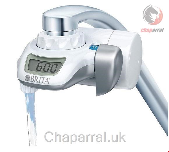سرشیر تصفیه آب بریتا BRITA Wasserfilter Wasserhahnfilter Silber/weiß